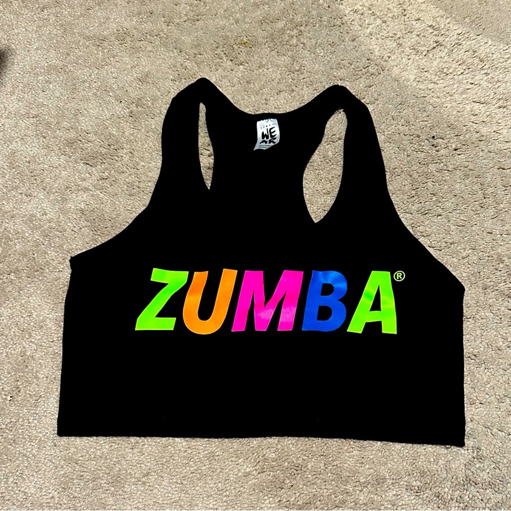 Zumba Basic Crop Top Size Medium